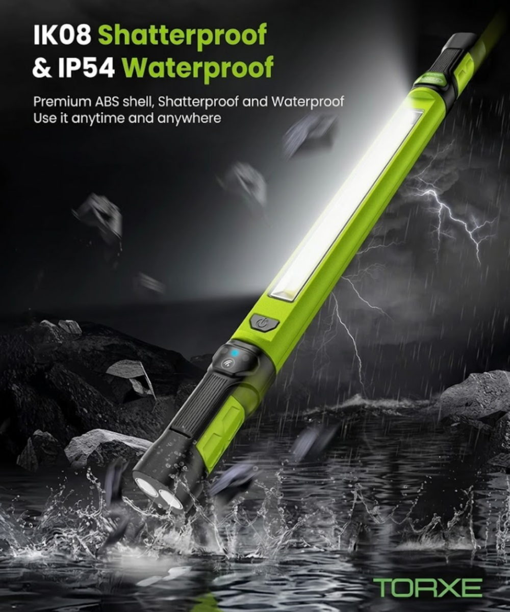 Torxe LumenBar™ -Cordless Magnetic LED Work Light