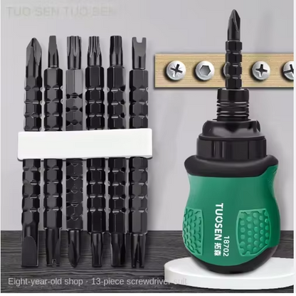 Precision Ratcheting Screwdriver Set